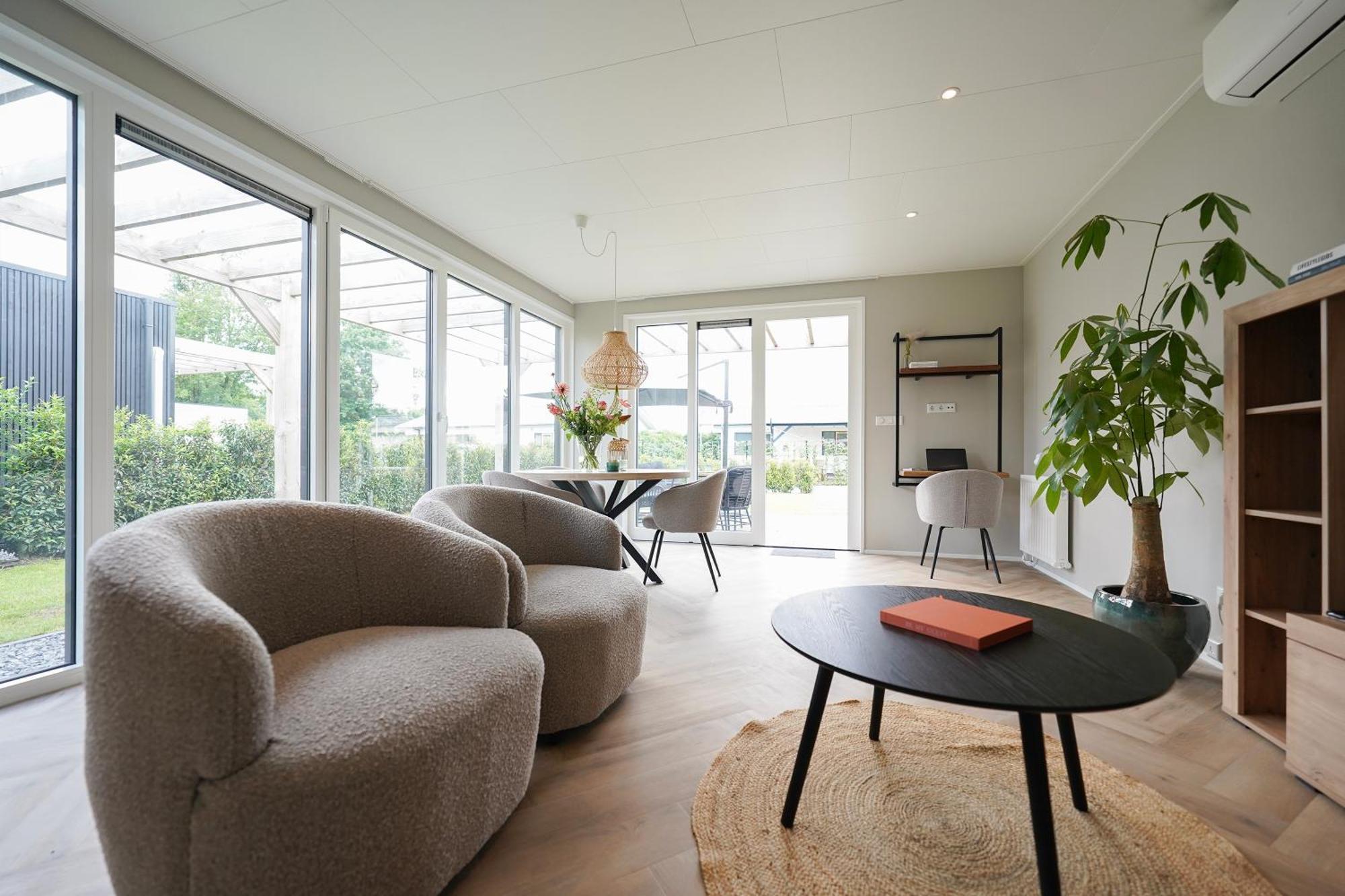Luxe Lodge 'Bold' Nabij Bos En Veluwemeer - 4 Pers Ermelo Exteriör bild
