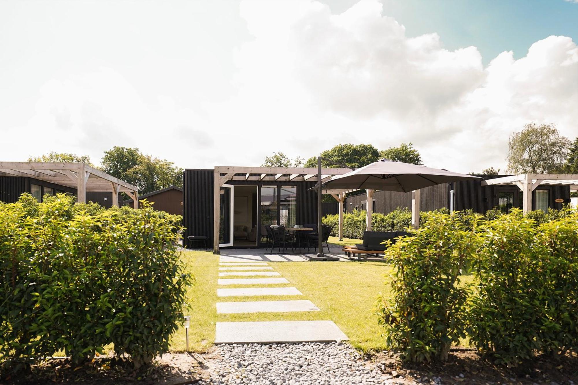 Luxe Lodge 'Bold' Nabij Bos En Veluwemeer - 4 Pers Ermelo Exteriör bild