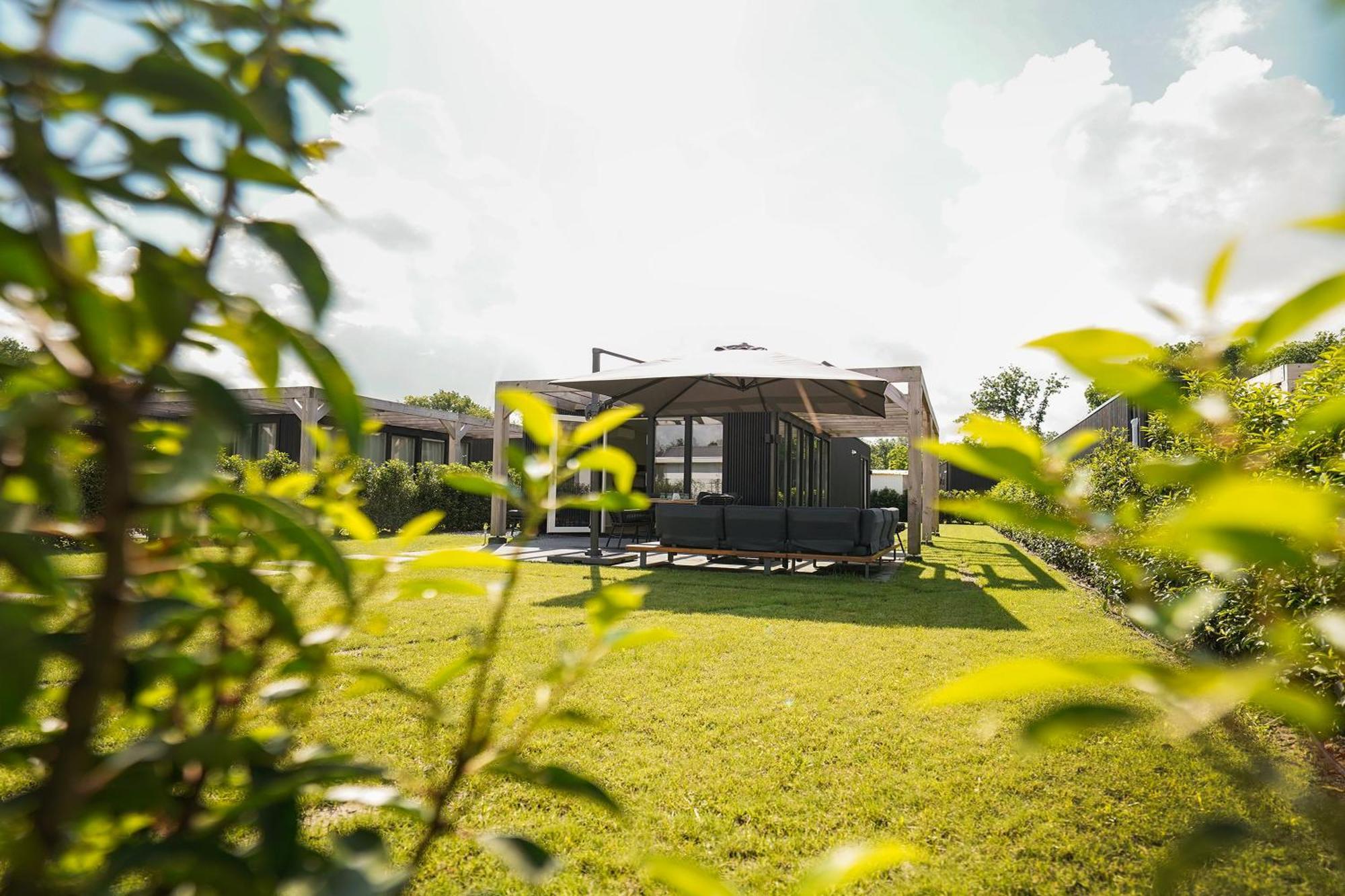 Luxe Lodge 'Bold' Nabij Bos En Veluwemeer - 4 Pers Ermelo Exteriör bild